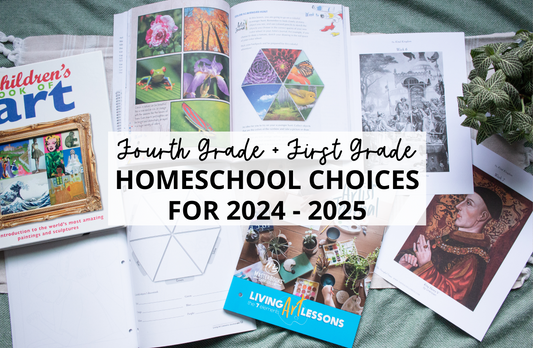 1st + 4th Grade Curriculum Choices for 2024-2025