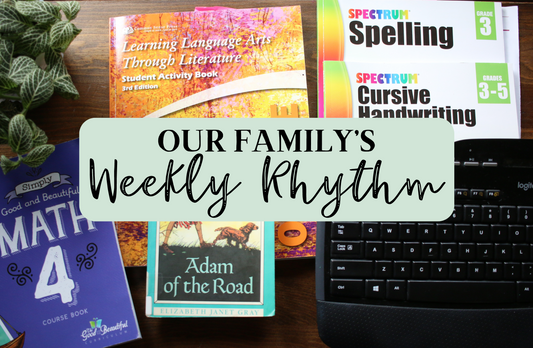 Our Weekly Rhythm: How Often We Learn Each Subject