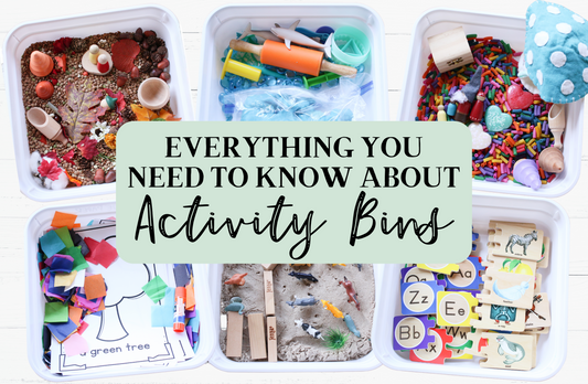 Homeschool Sanity-Saver: Monthly Activity Bins