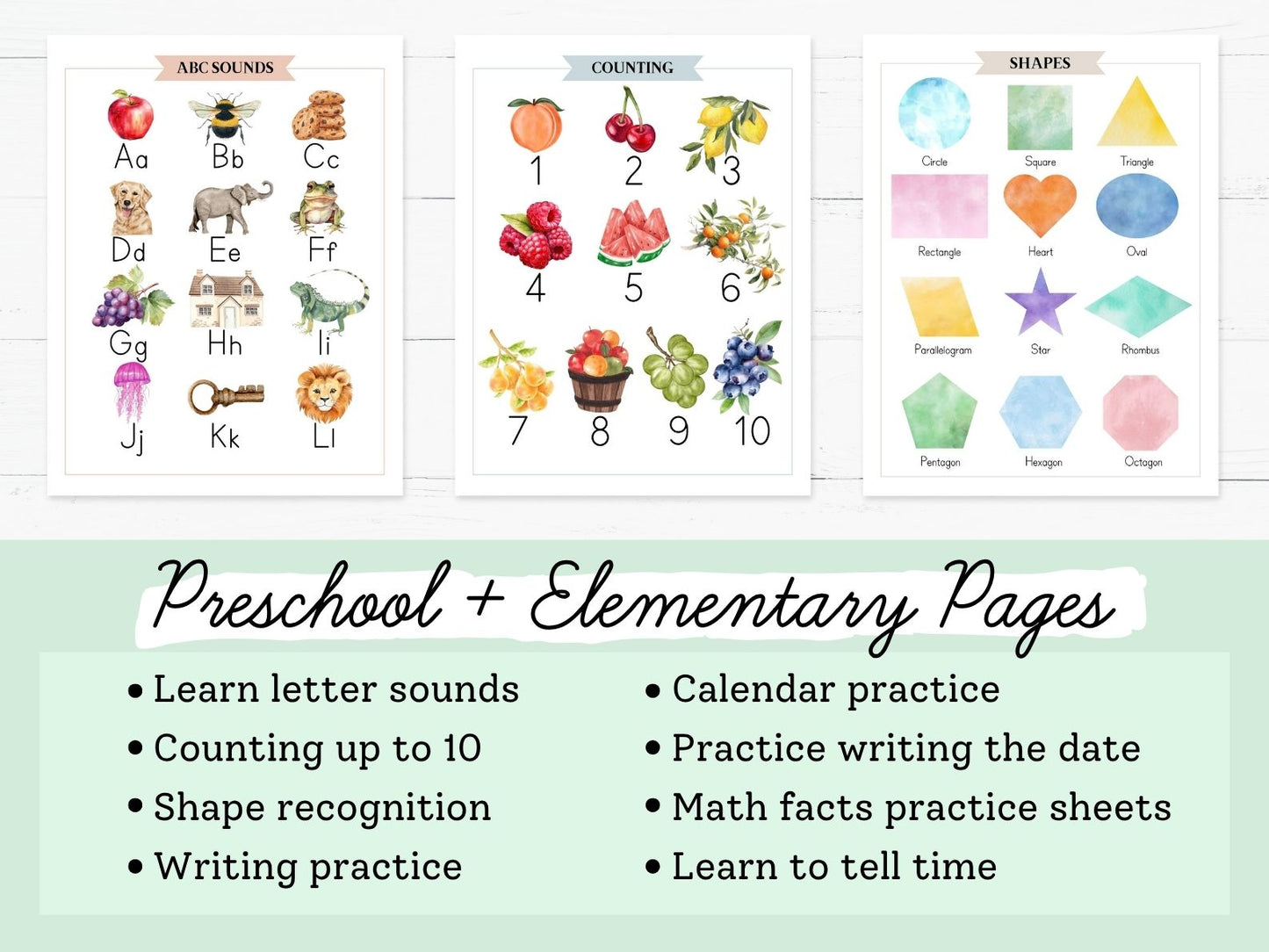 Homeschool Morning Menus | 2025-2026 School Year