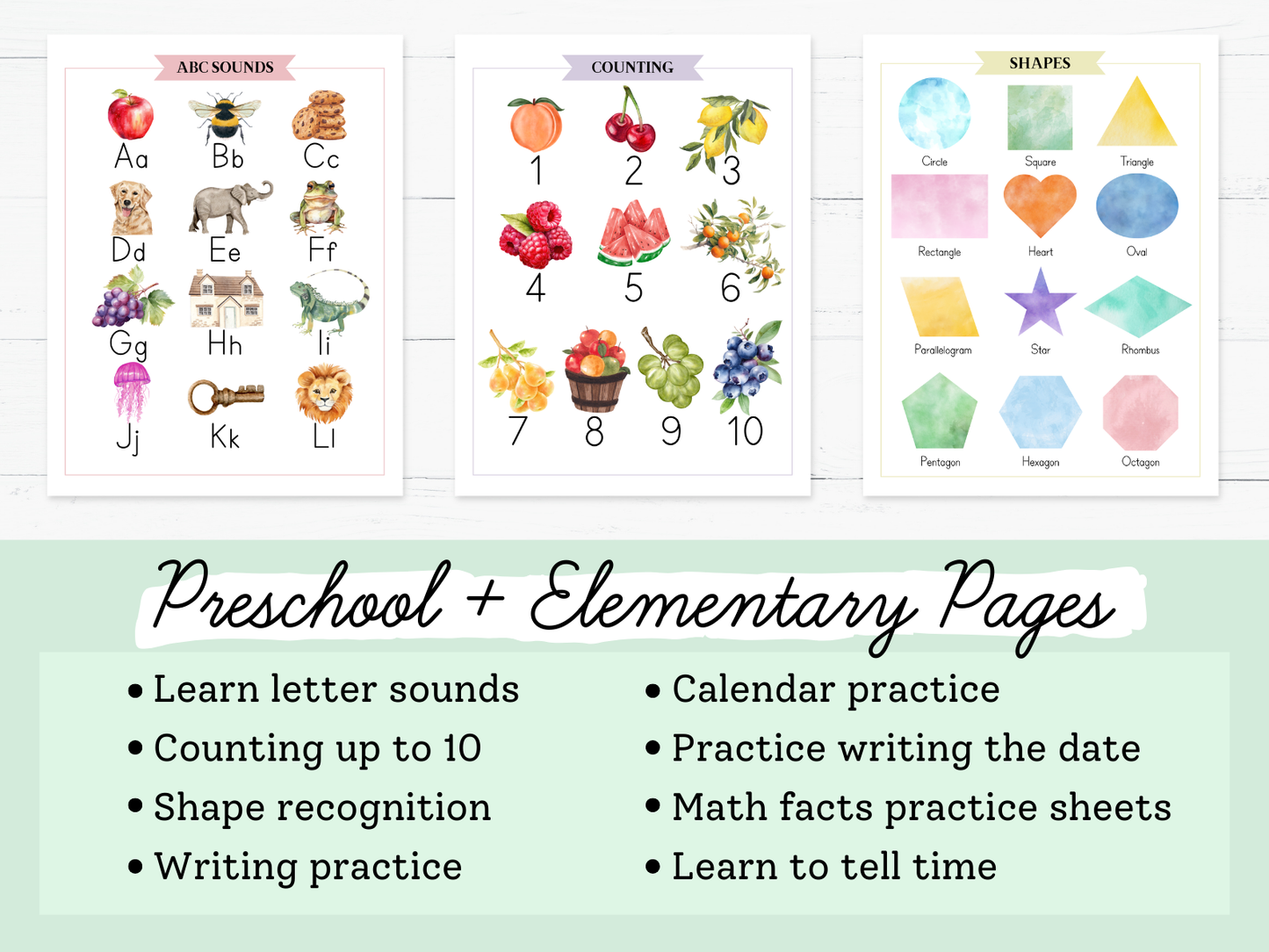 Homeschool Morning Menus | 2026-2027 School Year