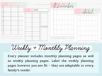 Teacher Homeschool Planners 2026-2027